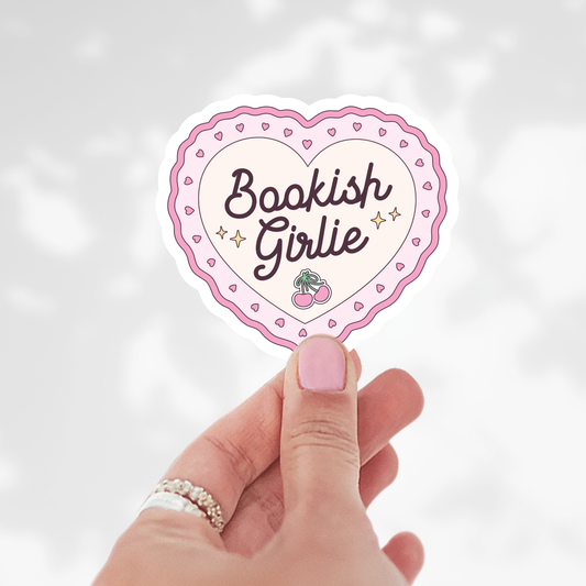 Bookish Girl Sticker