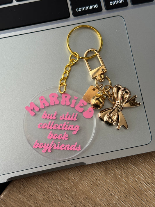 Collecting Book Boyfriends Keychain